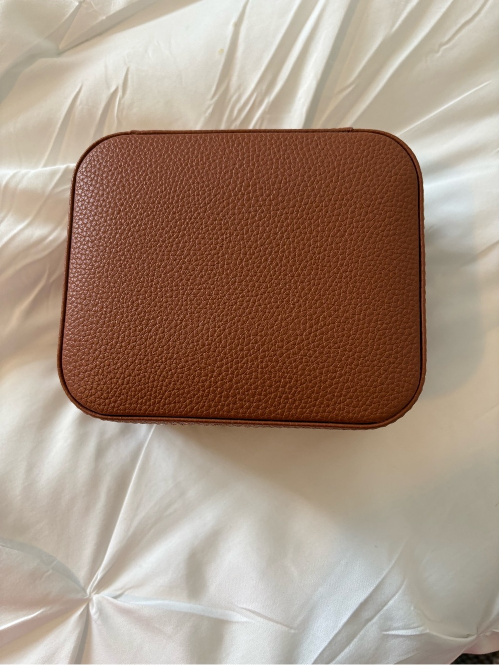 Mark & Graham Pebbled Leather Travel Case in Brown